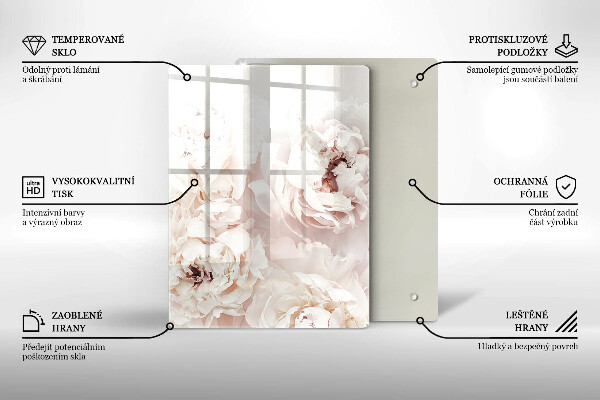 Skleněná deska do kuchyně Žlutá