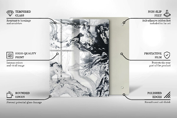 Skleněná deska do kuchyně Citronové ovoce