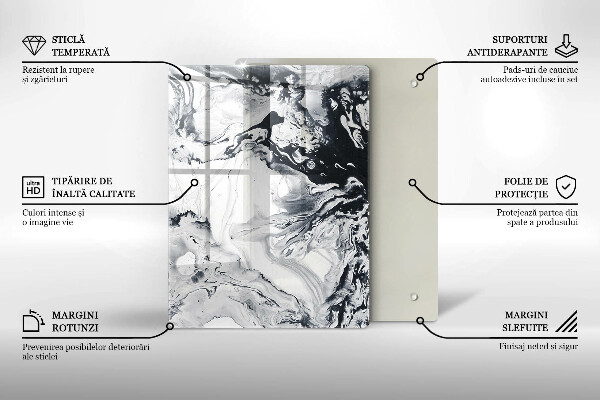 Skleněná deska do kuchyně Citronové ovoce