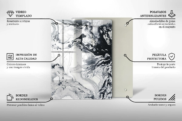 Skleněná deska do kuchyně Citronové ovoce