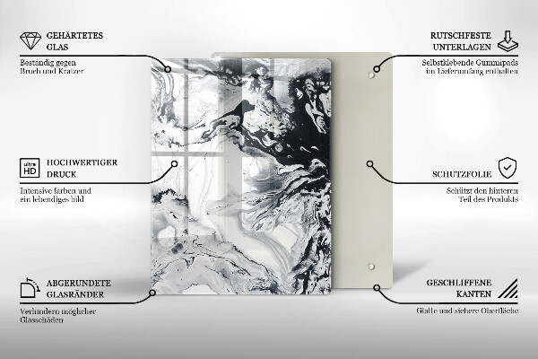 Skleněná deska do kuchyně Citronové ovoce