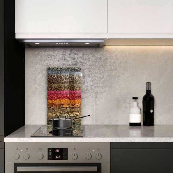 Skleněná krájecí deska Barevné koření