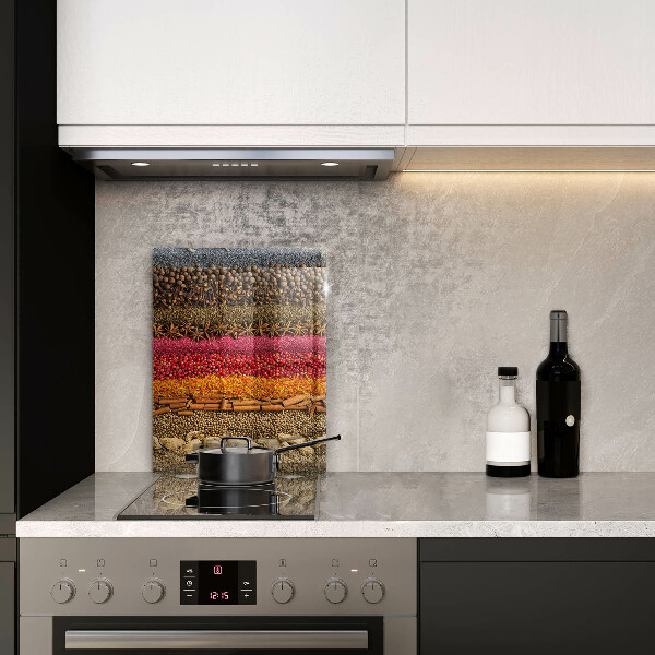 Skleněná krájecí deska Barevné koření