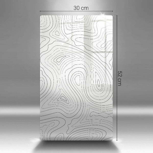 Skleněná deska do kuchyně Abstraktní tvary