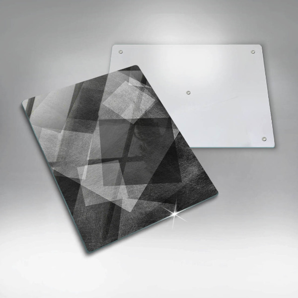 Skleněná krájecí deska Geometrické abstrakce