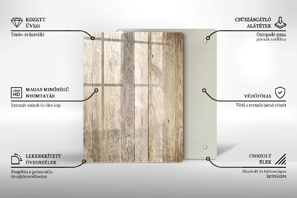 Skleněná krájecí deska Modré zlato abstrakce