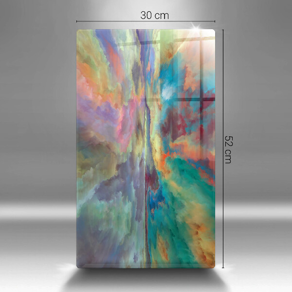 Skleněná krájecí deska Barevné nebe