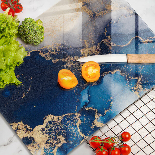 Skleněná deska do kuchyně Elegantní pozadí a zlato