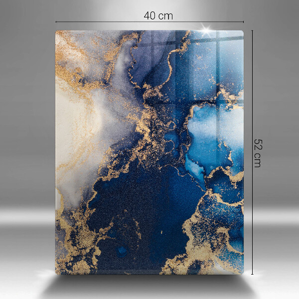 Skleněná deska do kuchyně Elegantní pozadí a zlato