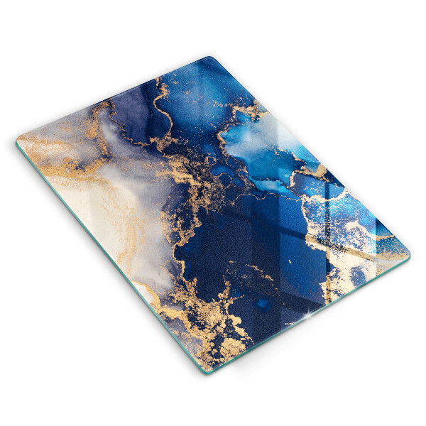 Skleněná deska do kuchyně Elegantní pozadí a zlato