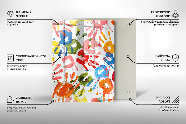 Skleněná deska do kuchyně Elegantní pozadí a zlato