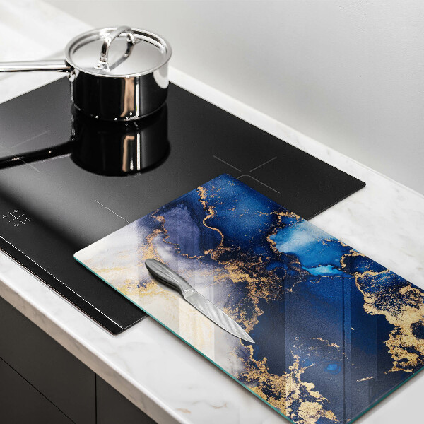 Skleněná deska do kuchyně Elegantní pozadí a zlato