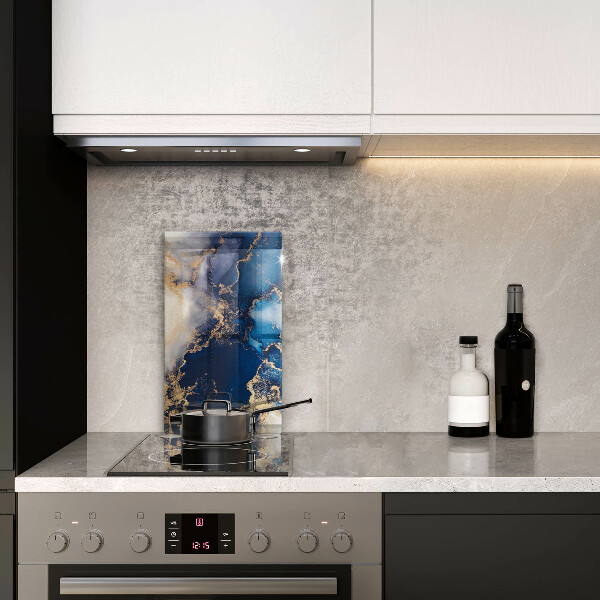 Skleněná deska do kuchyně Elegantní pozadí a zlato