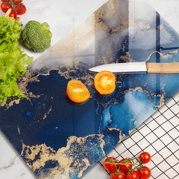 Skleněná deska do kuchyně Elegantní pozadí a zlato