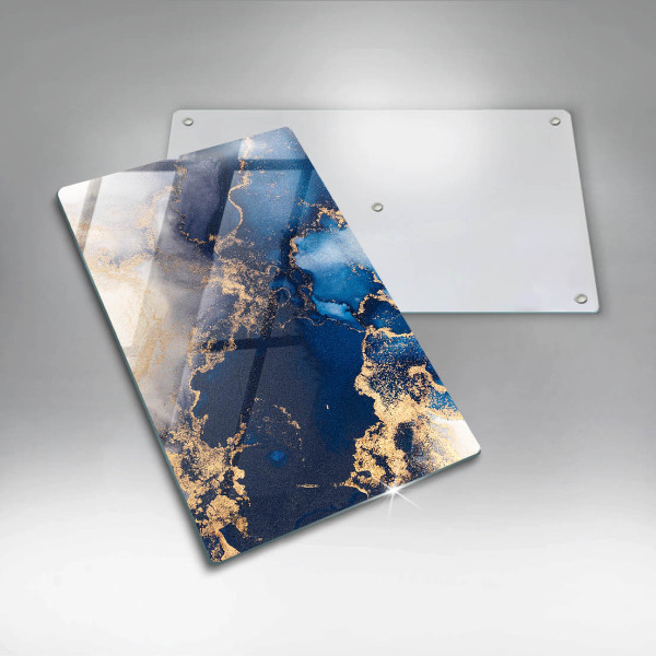 Skleněná deska do kuchyně Elegantní pozadí a zlato