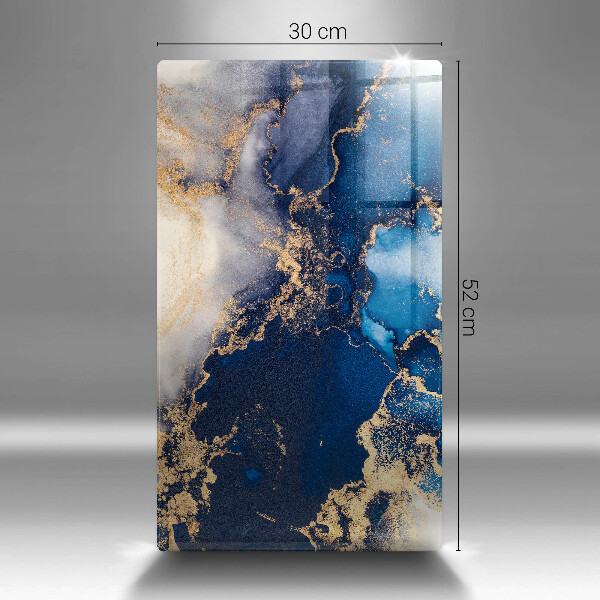 Skleněná deska do kuchyně Elegantní pozadí a zlato