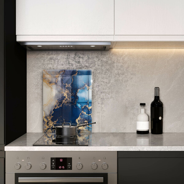 Skleněná deska do kuchyně Elegantní pozadí a zlato