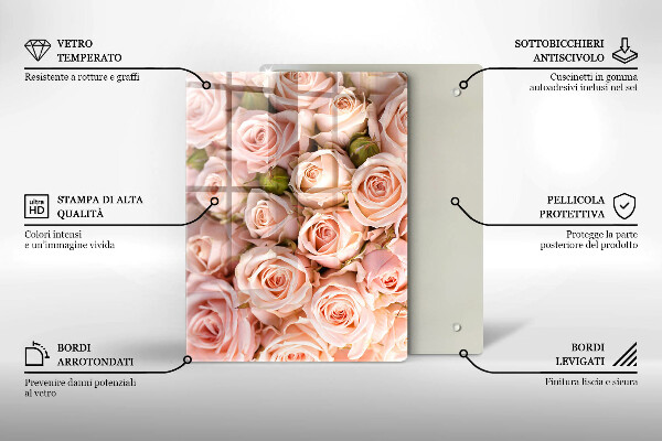 Skleněná deska do kuchyně Přírodní žilní list