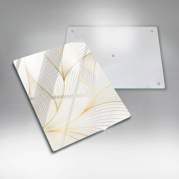 Skleněná deska do kuchyně Moderní čáry vzor