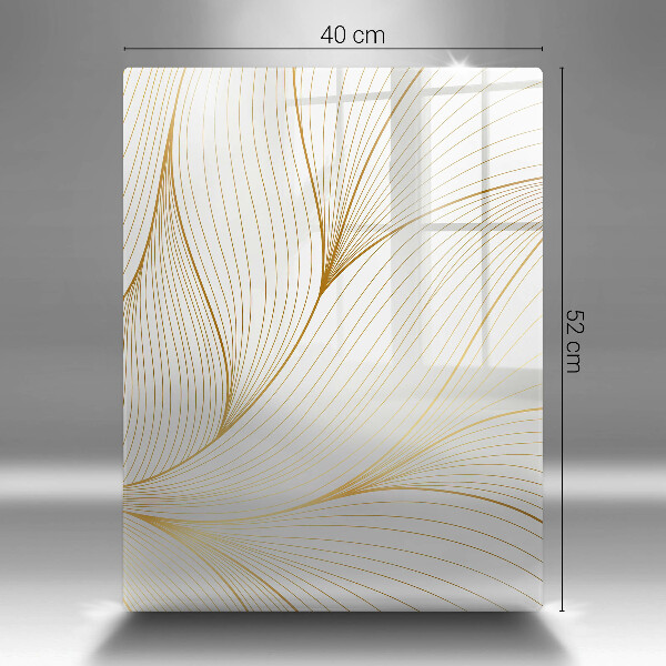 Skleněná deska do kuchyně Moderní čáry vzor