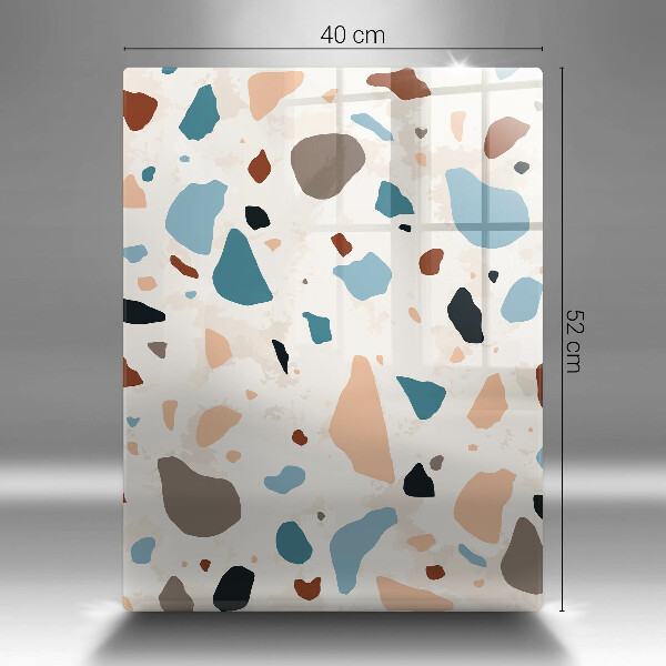 Skleněná krájecí deska Dekorativní kamenina