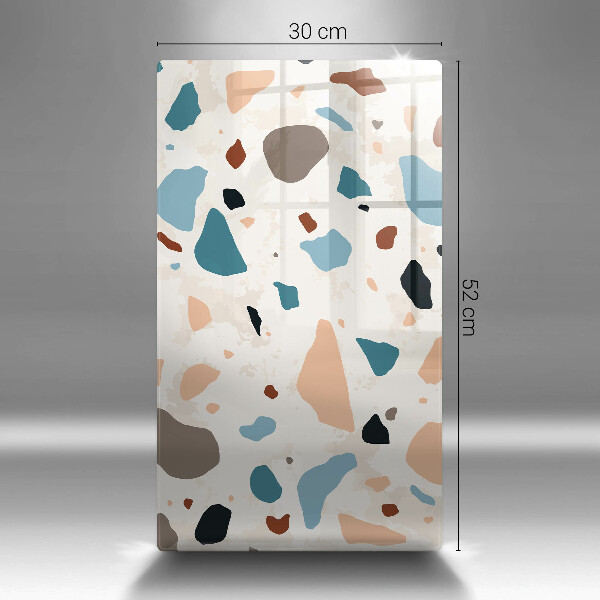 Skleněná krájecí deska Dekorativní kamenina