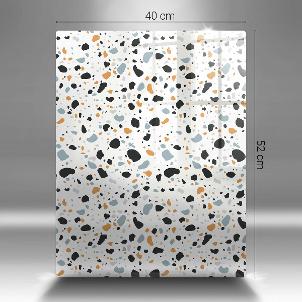 Skleněná krájecí deska Dekorativní kamenina