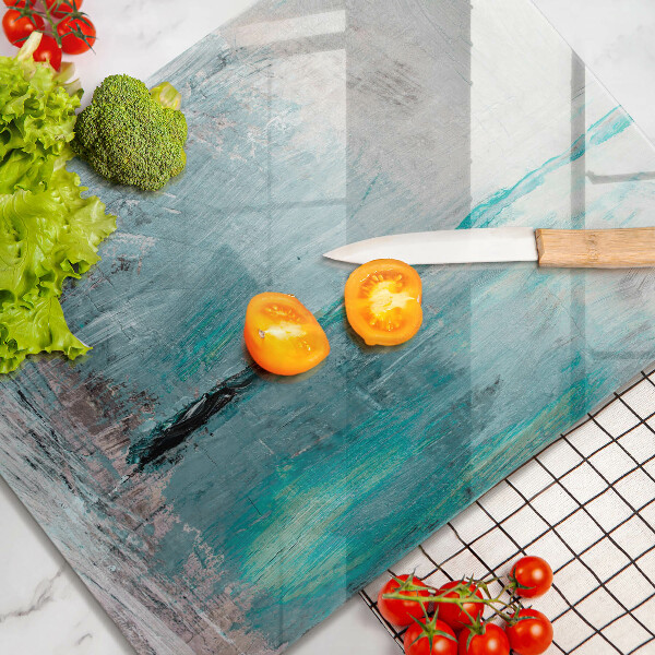 Skleněná deska do kuchyně Malování abstrakce pozadí