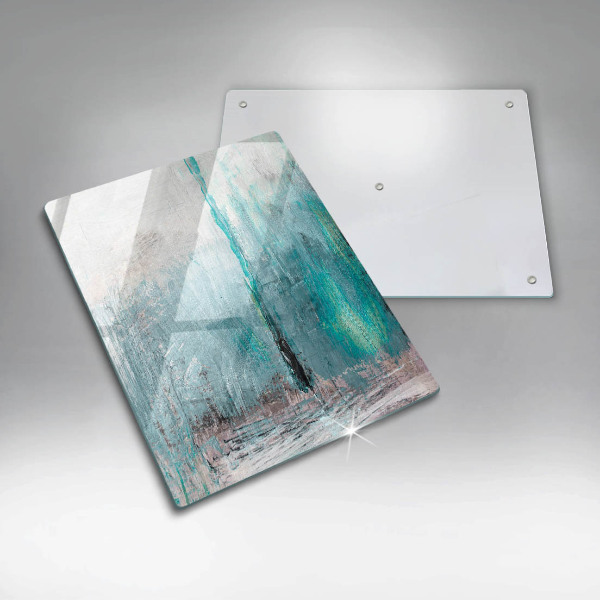 Skleněná deska do kuchyně Malování abstrakce pozadí