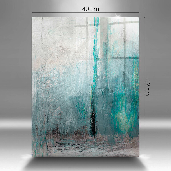 Skleněná deska do kuchyně Malování abstrakce pozadí