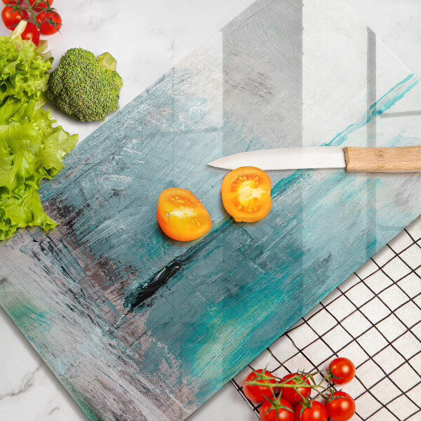 Skleněná deska do kuchyně Malování abstrakce pozadí