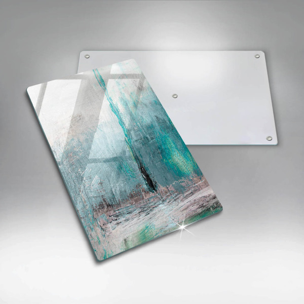 Skleněná deska do kuchyně Malování abstrakce pozadí