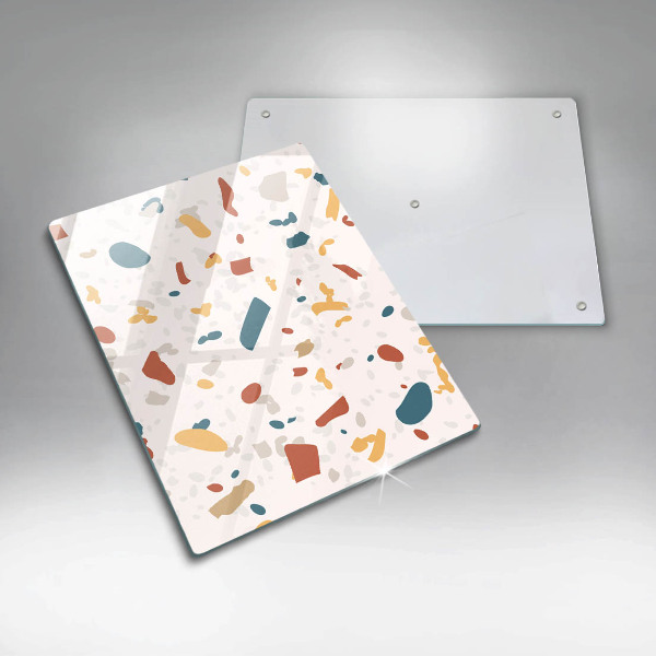 Skleněná krájecí deska Dekorativní kamenina