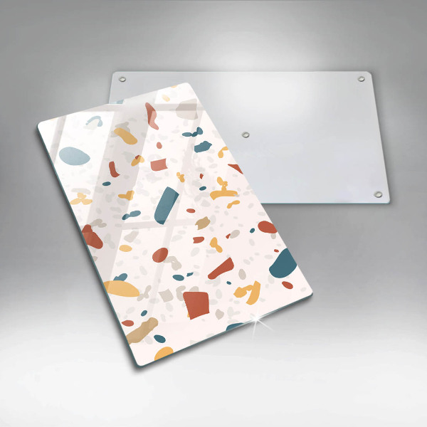 Skleněná krájecí deska Dekorativní kamenina