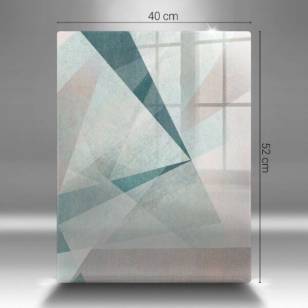 Skleněná deska do kuchyně Ostrá abstrakce