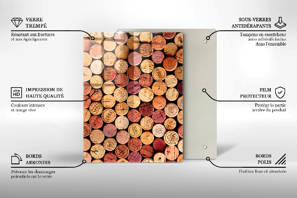 Skleněná deska do kuchyně Ostrá abstrakce