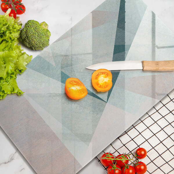 Skleněná deska do kuchyně Ostrá abstrakce