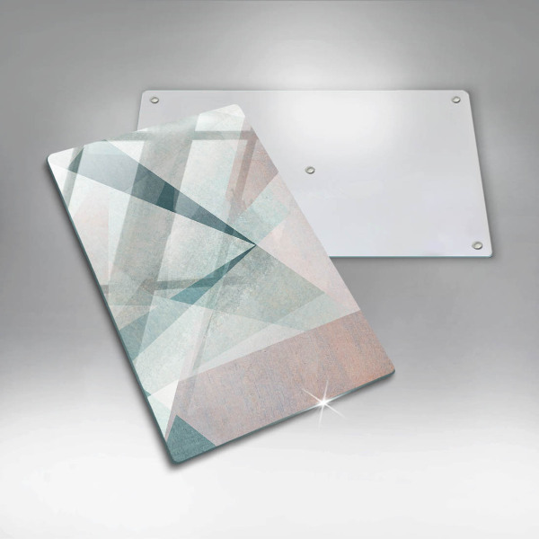 Skleněná deska do kuchyně Ostrá abstrakce