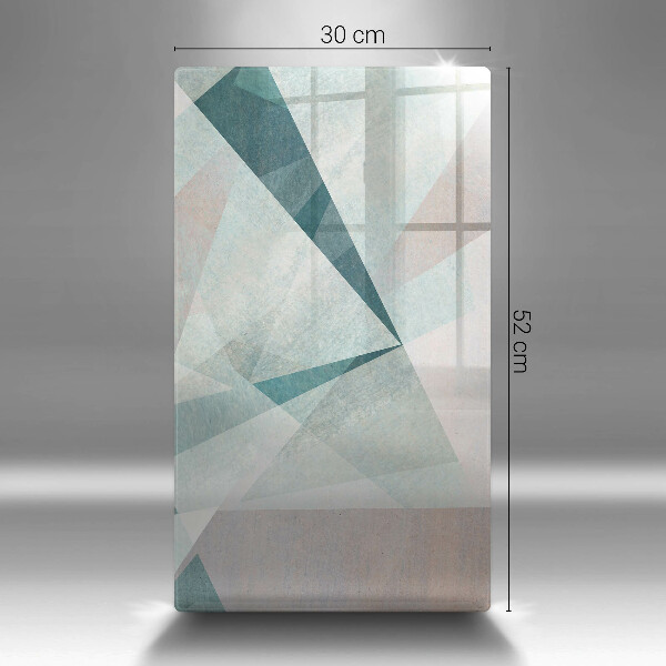 Skleněná deska do kuchyně Ostrá abstrakce