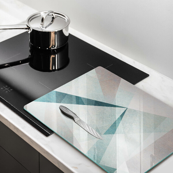 Skleněná deska do kuchyně Ostrá abstrakce