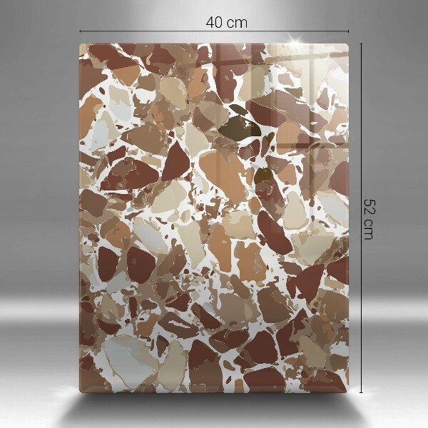 Skleněná krájecí deska Kamenné dekorativní skvrny