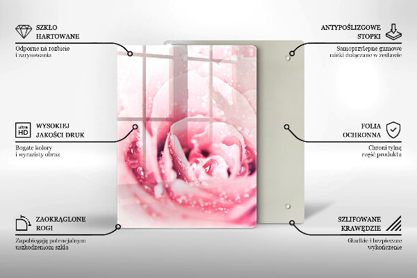 Skleněná krájecí deska Kamenné dekorativní skvrny