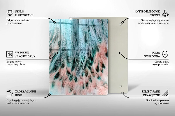 Skleněná deska do kuchyně Kouřová abstrakce