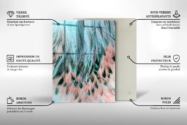 Skleněná deska do kuchyně Kouřová abstrakce