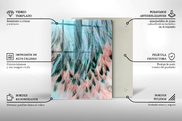 Skleněná deska do kuchyně Kouřová abstrakce