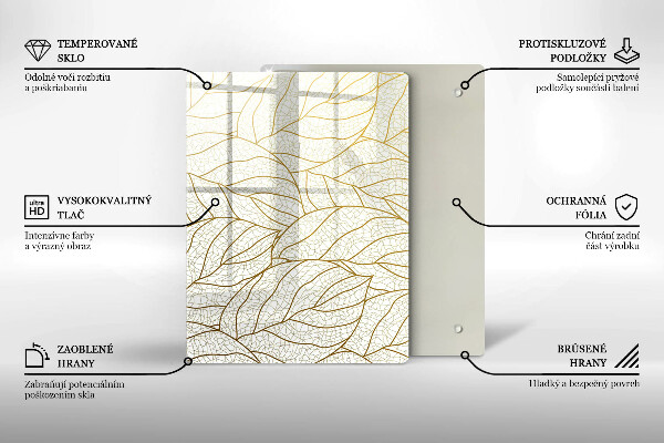 Skleněná deska do kuchyně Abstraktní 3d geometrie