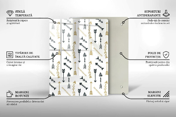 Skleněná deska do kuchyně Barevné kruhy