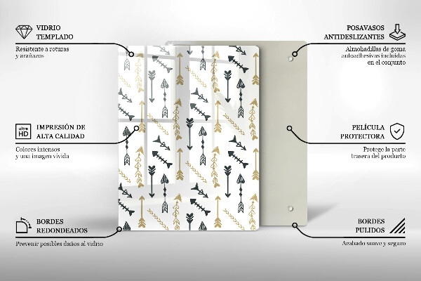 Skleněná deska do kuchyně Barevné kruhy