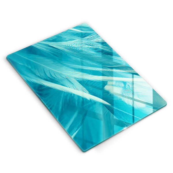 Skleněná deska do kuchyně Jemné peří