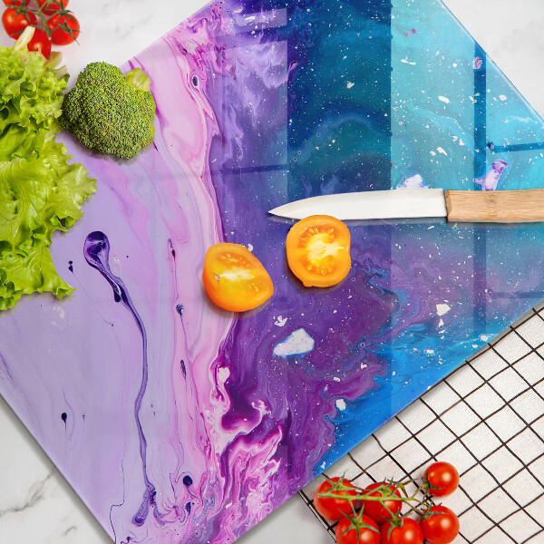 Skleněná deska do kuchyně Abstrakce inkousty